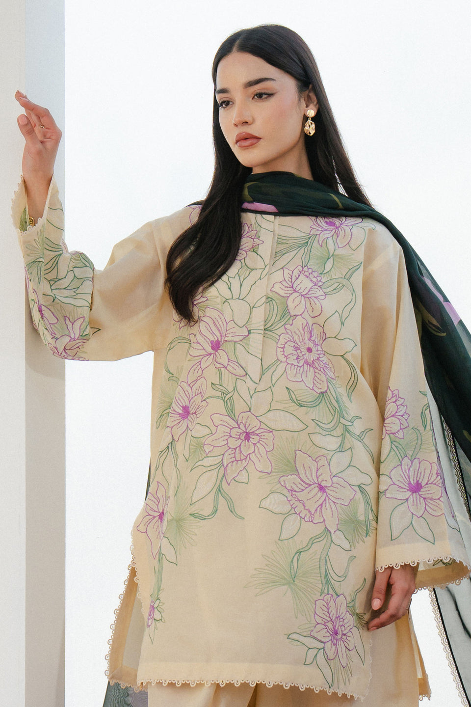 Zara Shahjahan | Coco Lawn 25 | BLOOM-1B - Riwayat-e-Khas