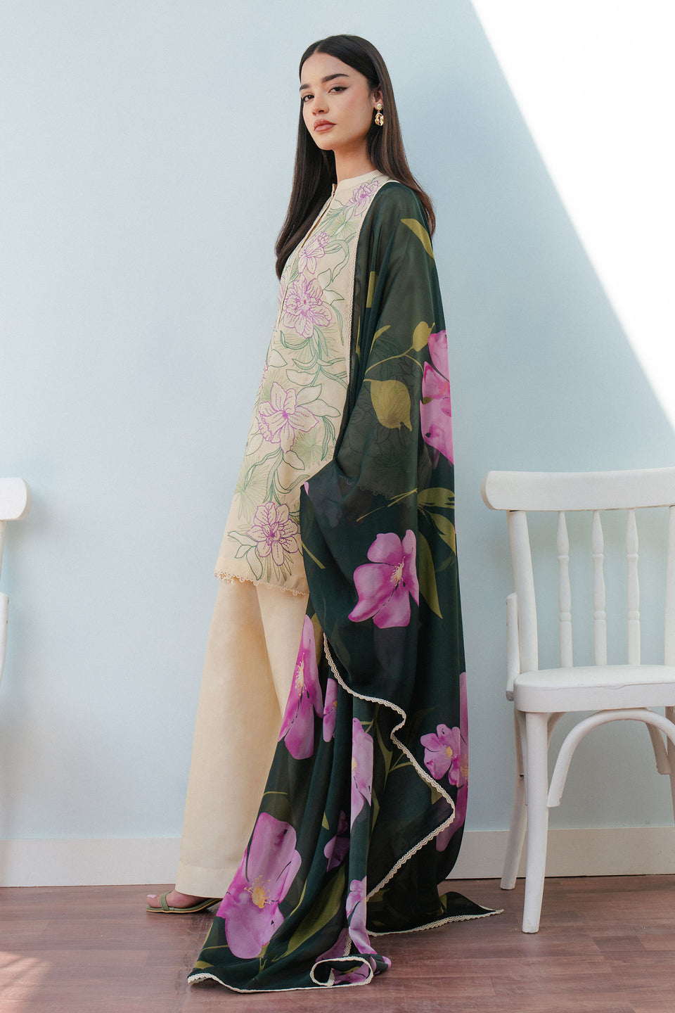 Zara Shahjahan | Coco Lawn 25 | BLOOM-1B - Riwayat-e-Khas