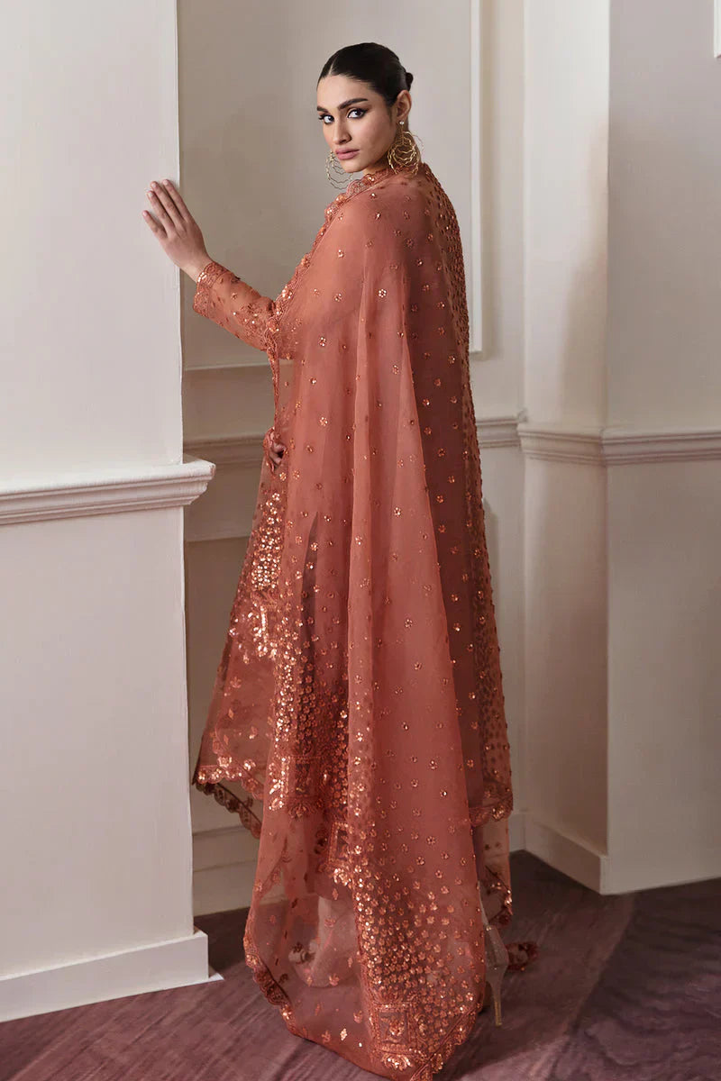 Baroque Exclusive Formal Embroidered Chiffon 3Pc UF-296