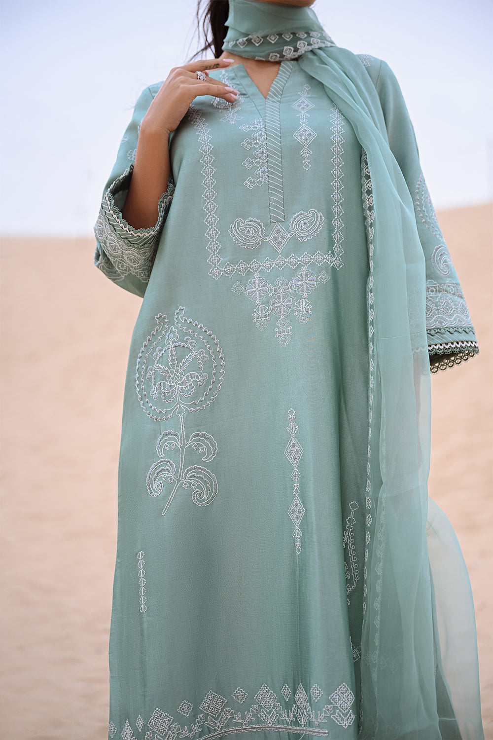 Saira Rizwan | Saija Silk Pret'26 | NAVYA- SRSP26-05