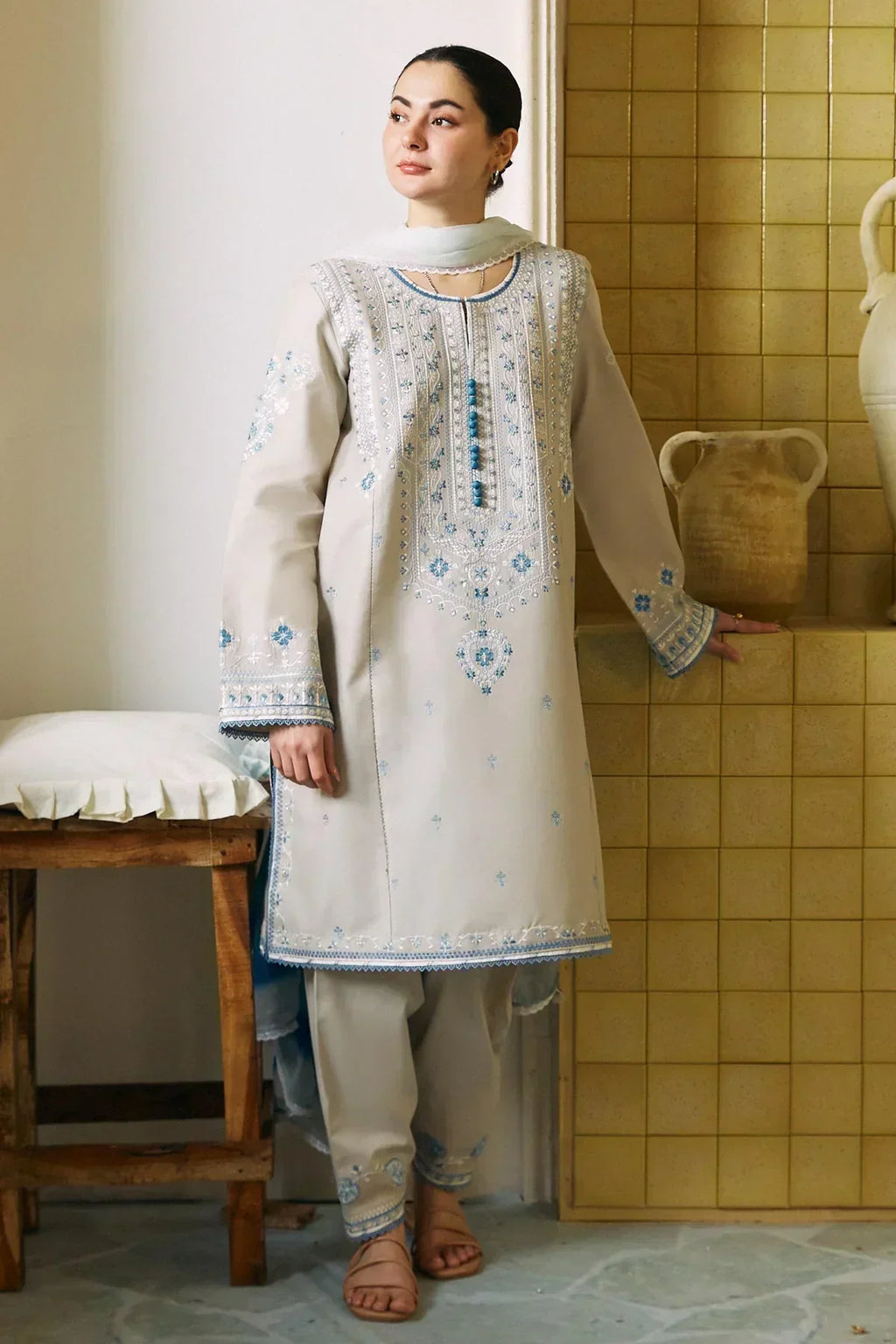 Zara Shahjahan | Coco Lawn 24 | BANO-2A - House Of Anaya