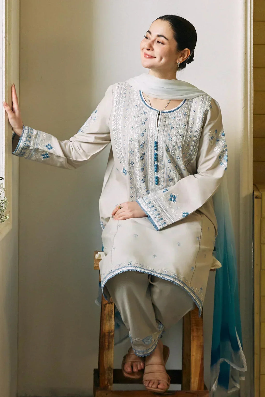 Zara Shahjahan | Coco Lawn 24 | BANO-2A - House Of Anaya