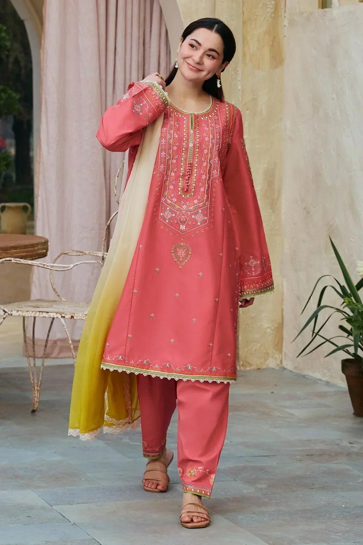 Zara Shahjahan | Coco Lawn 24 | BANO-2B - House Of Anaya