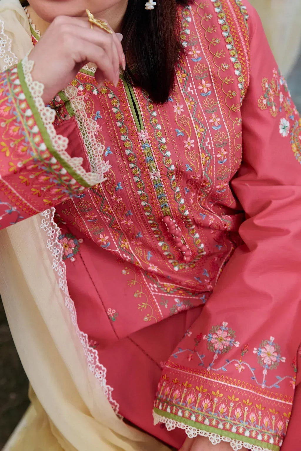 Zara Shahjahan | Coco Lawn 24 | BANO-2B - House Of Anaya