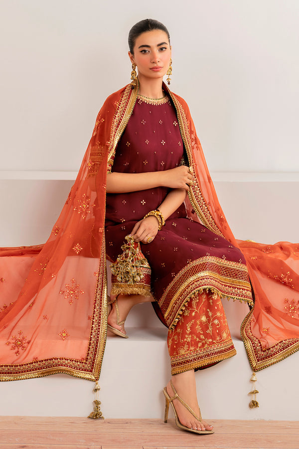 Baroque | Velvet Formals | CHIFFON UF-698 - House Of Anaya