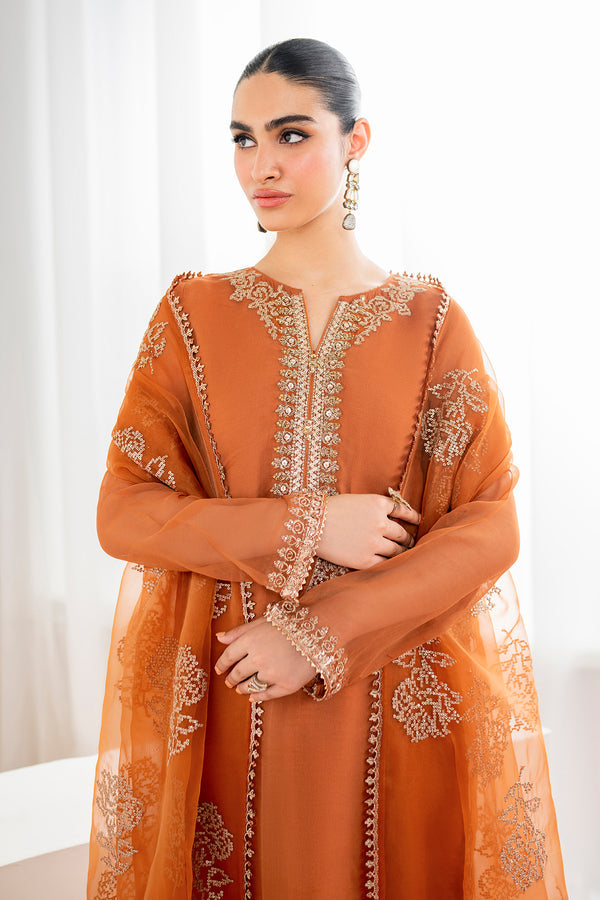 Baroque | Luxury Pret 24 | CHIFFON PR-987 - House Of Anaya