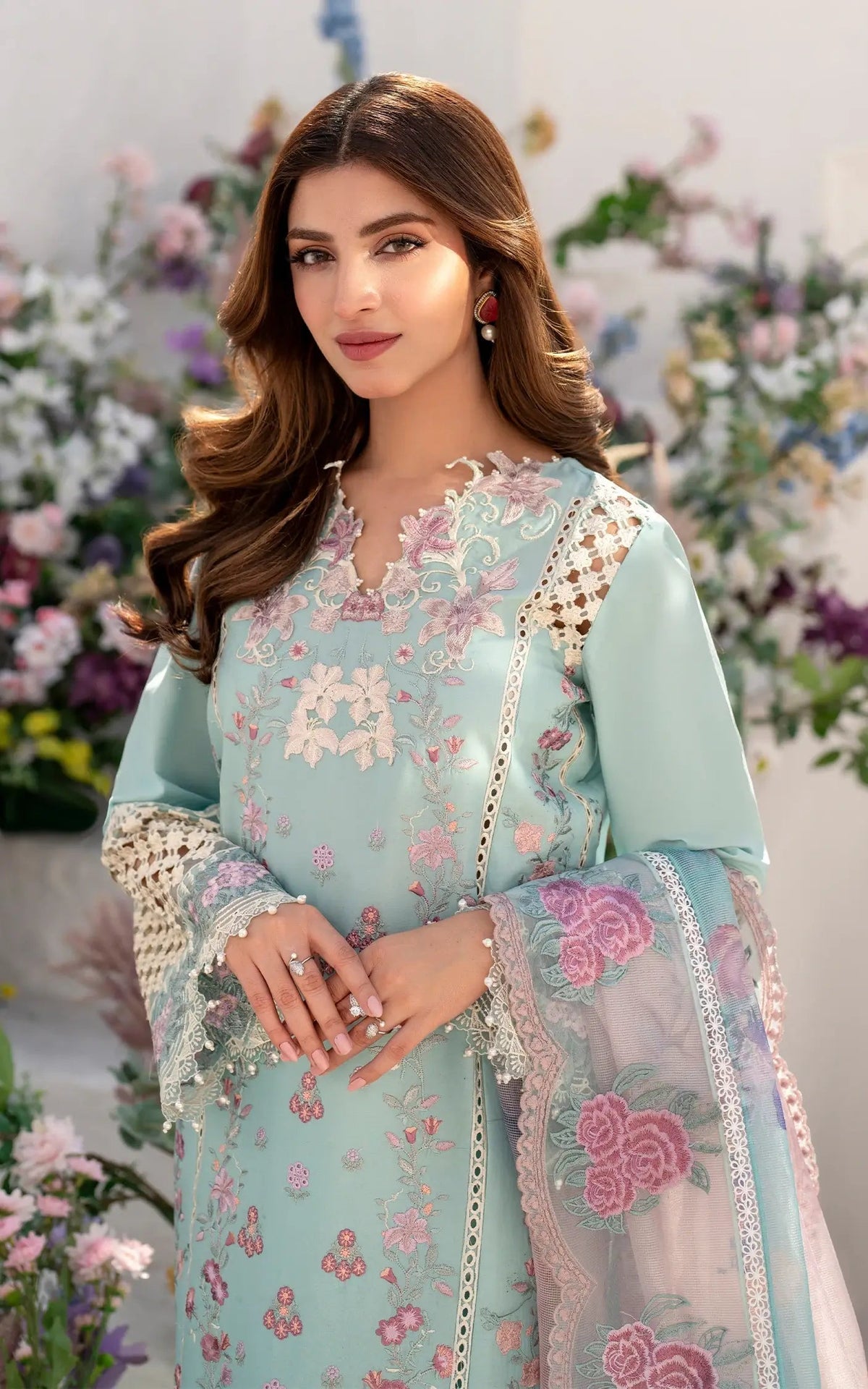 Asifa and Nabeel | Azalia Summer 25 | Bells of Ireland (AZL25-10) - House Of Anaya