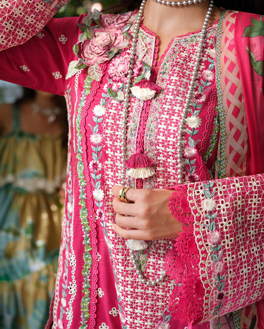 Mushq | Amoi Luxury Lawn | Blushing Rose