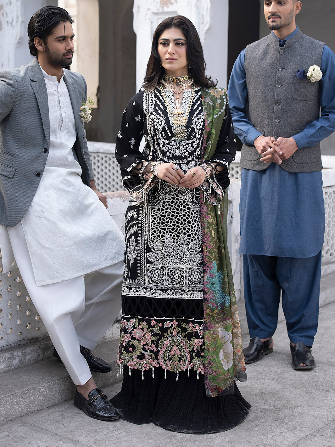 Mahnur | Mahrukh Luxury Lawn 24 | CAMELIA - Riwayat-e-Khas