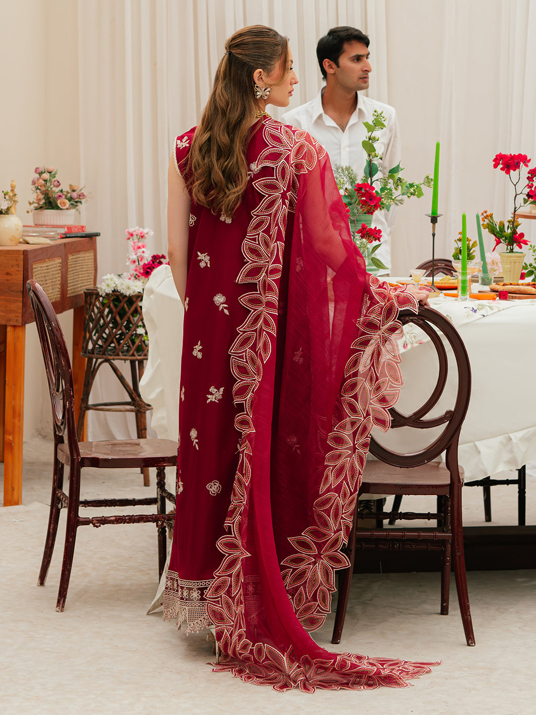 Mahnur | Allenura Luxury Lawn 24 | CELESTIAL - Riwayat-e-Khas