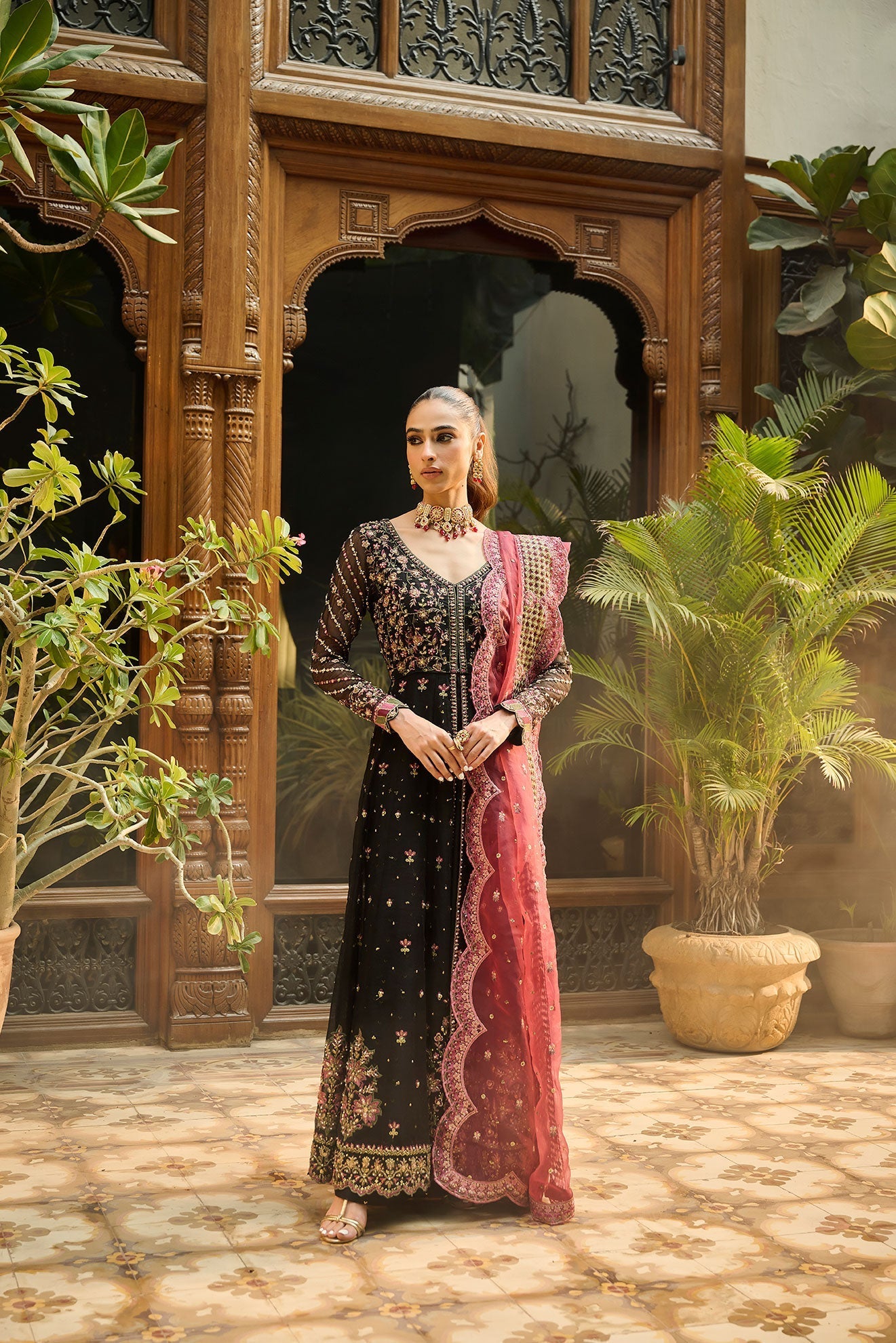 Dhanak | DHANAK COUTURE | HF-3007 BLACK 3Pcs