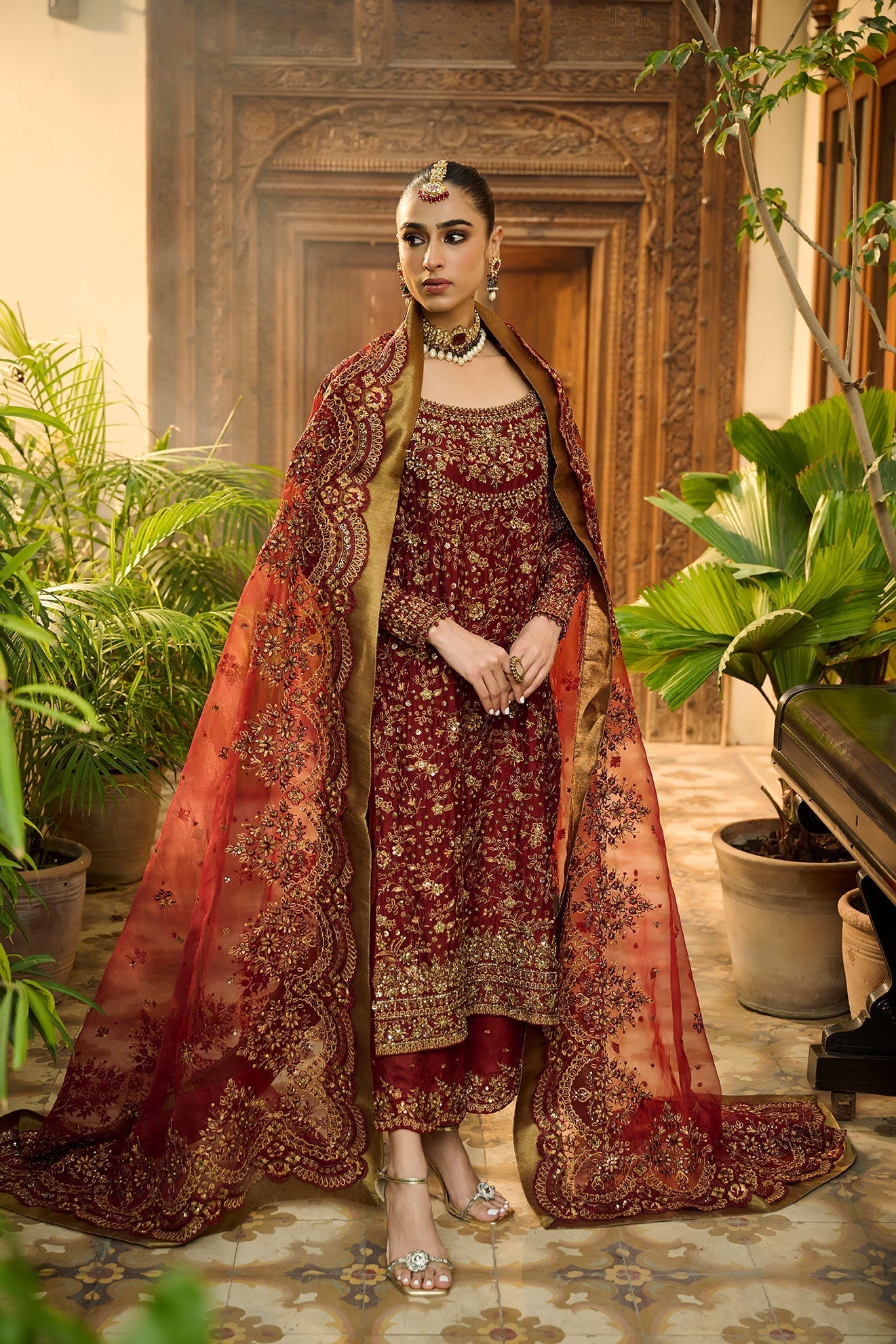 Dhanak | DHANAK COUTURE | HF-3009 RED 3Pcs