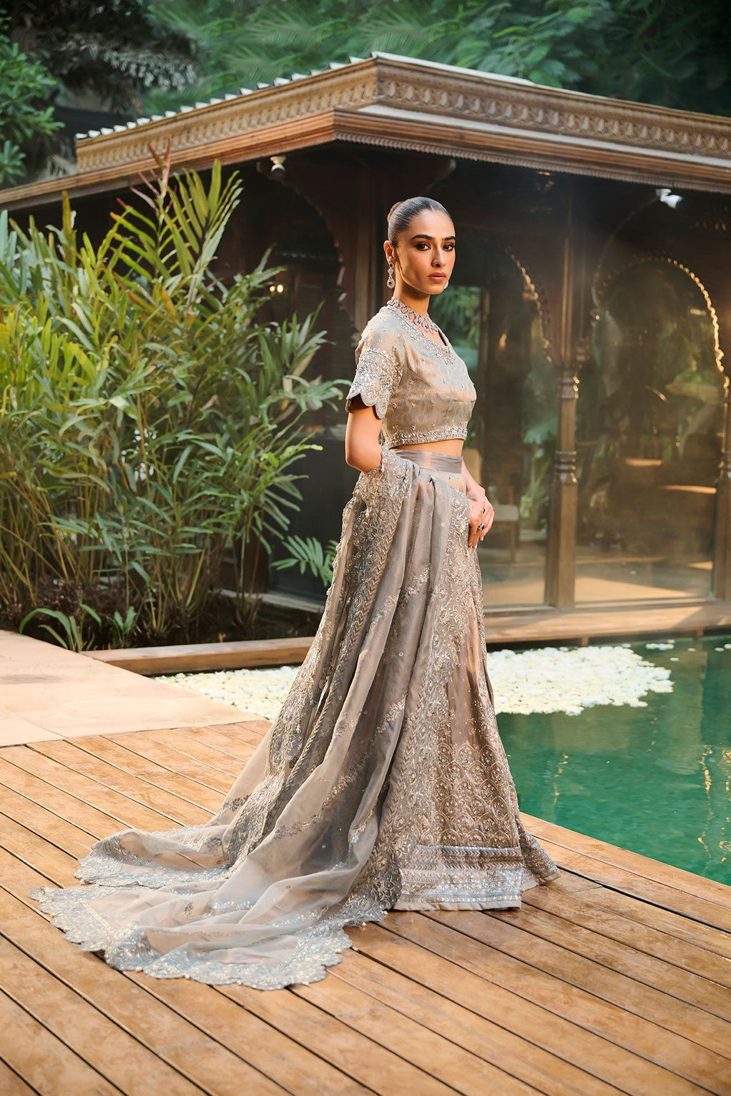 Dhanak | DHANAK COUTURE | HF-3004 GREY 3Pcs