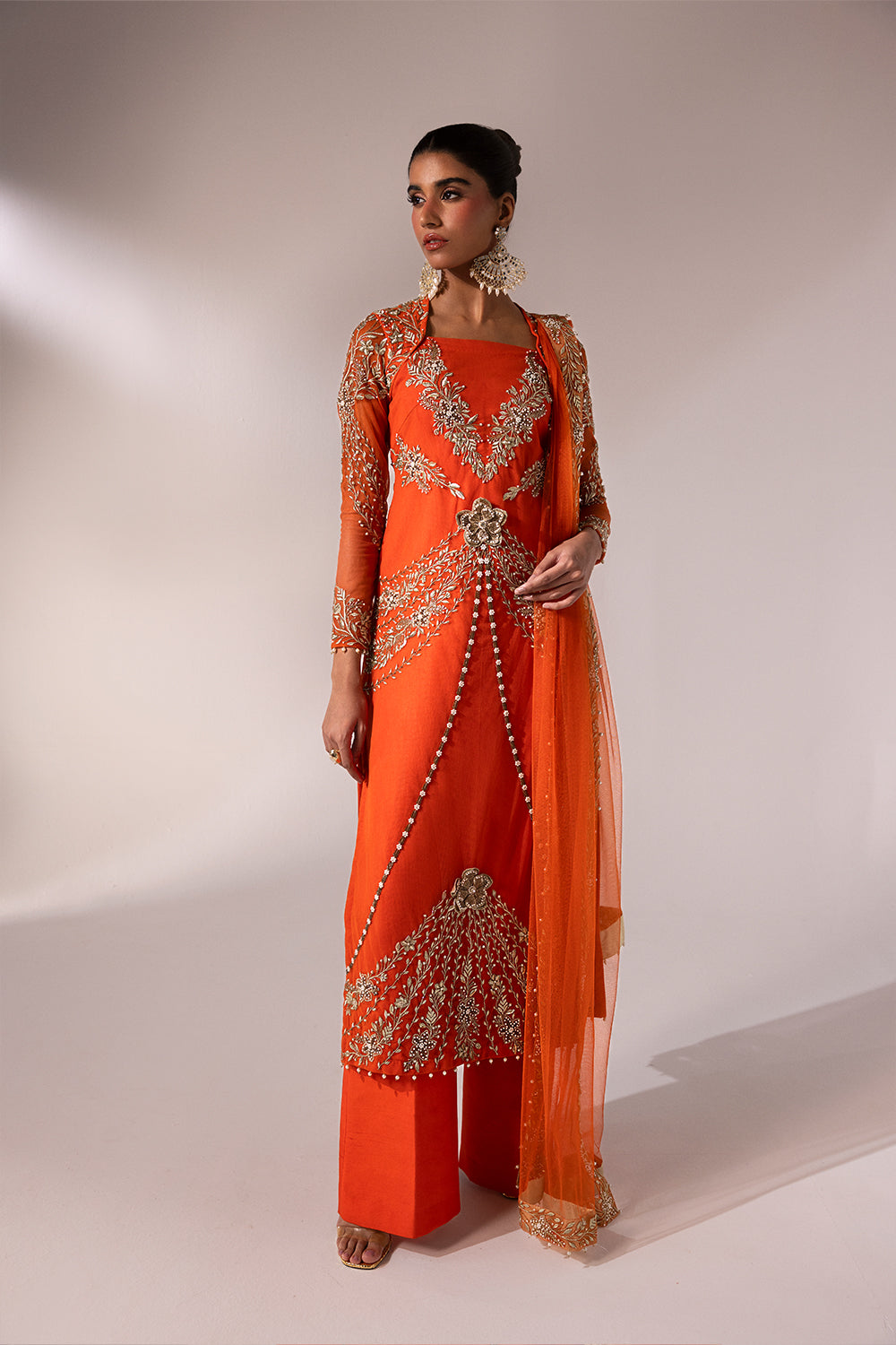 Caia | Regine Luxury Formal23 | TANGERINE - Riwayat-e-Khas