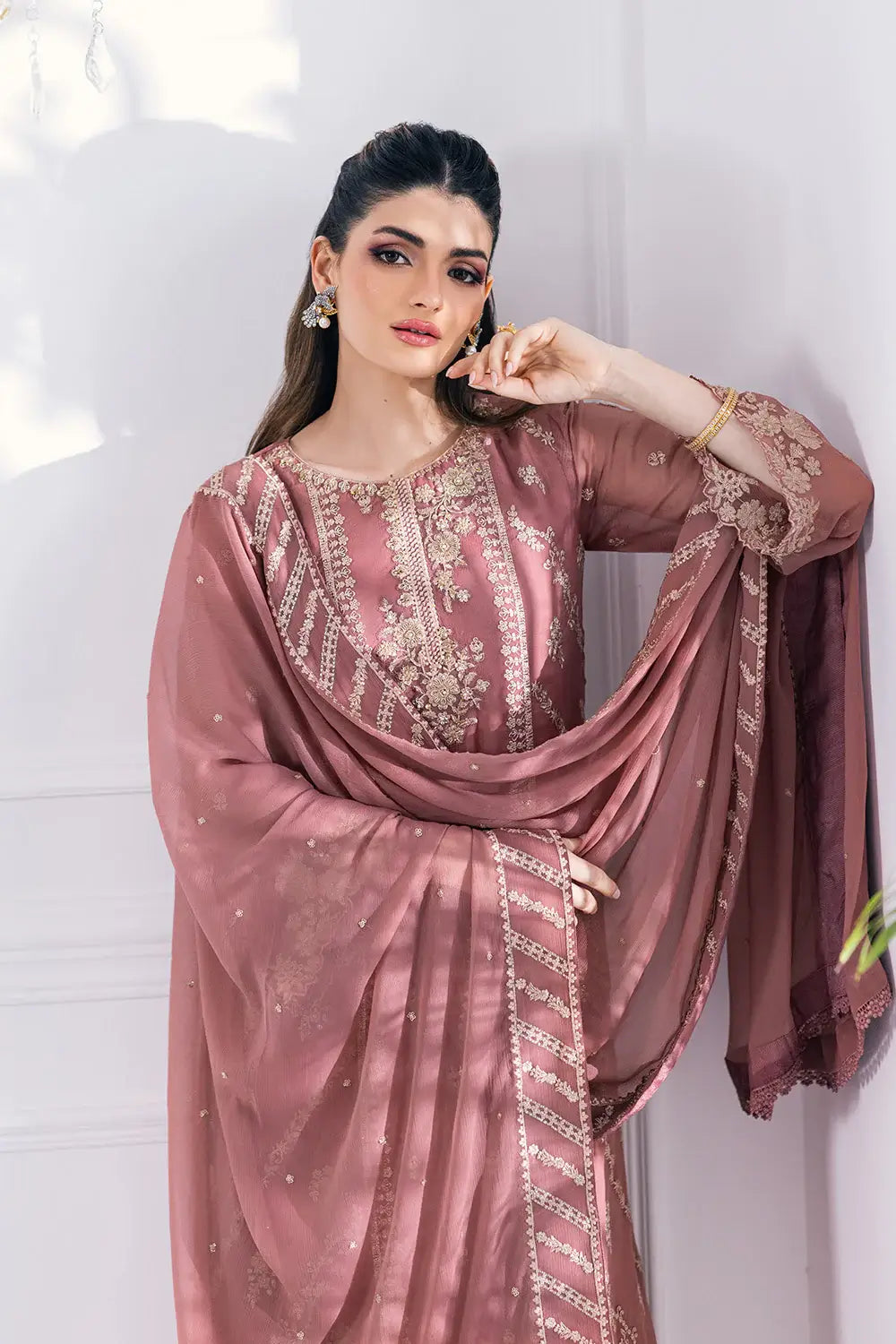 Azure | Embroidered Ensembles 23 | Candy Blush - Riwayat-e-Khas
