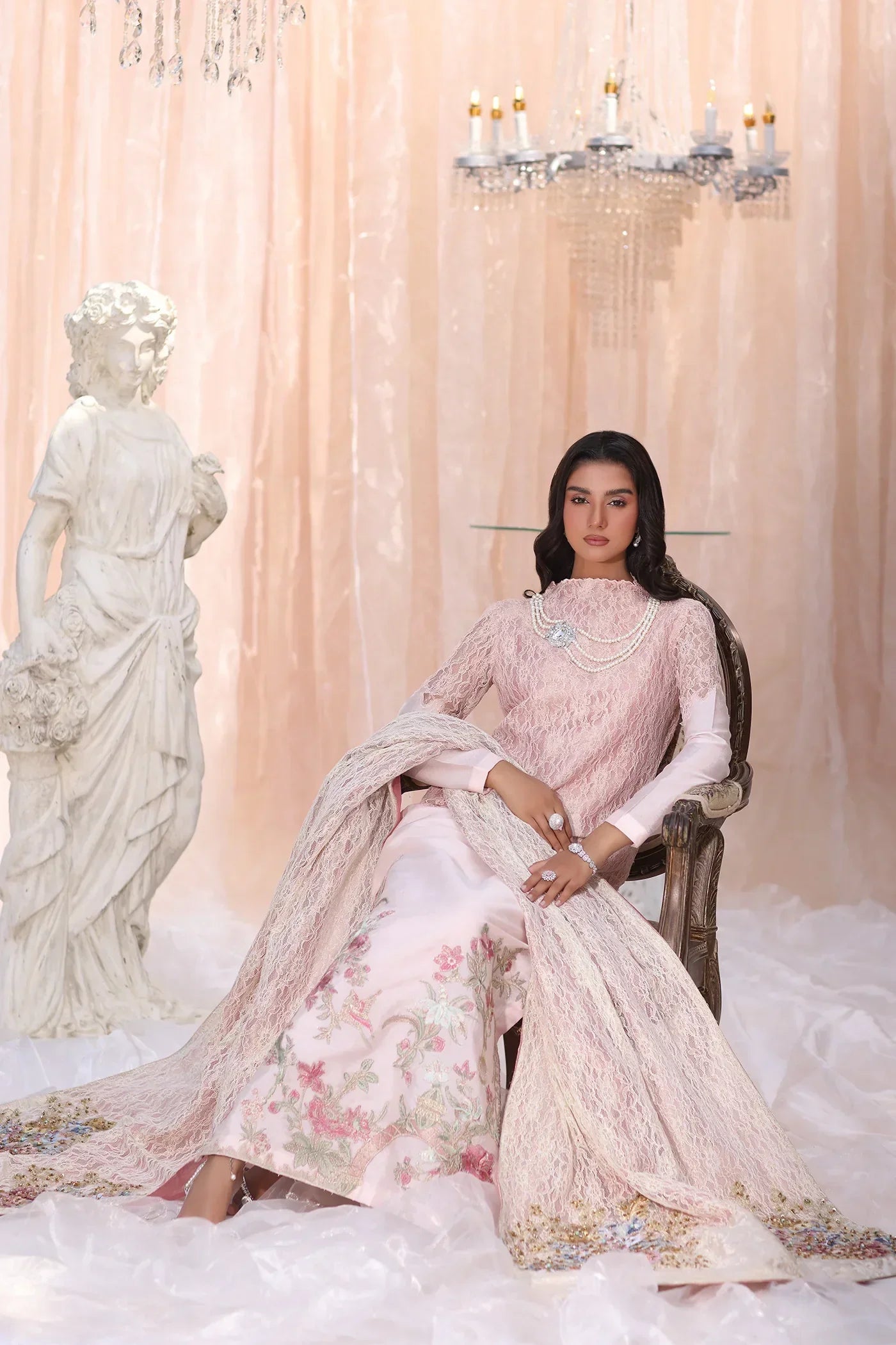 Musferah saad | The Serenade | Champagne Blush