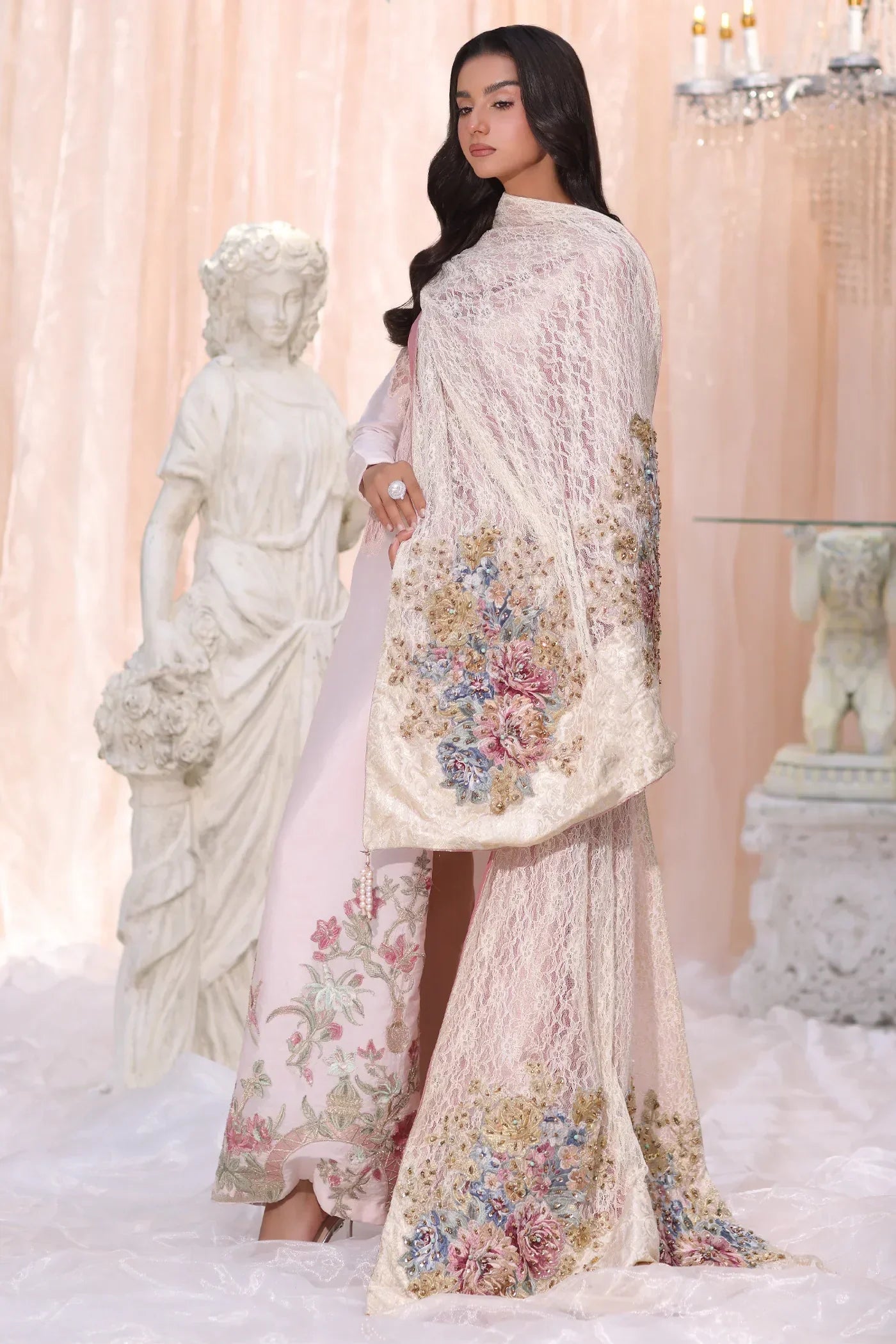Musferah saad | The Serenade | Champagne Blush