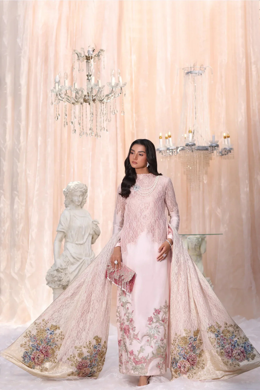 Musferah saad | The Serenade | Champagne Blush