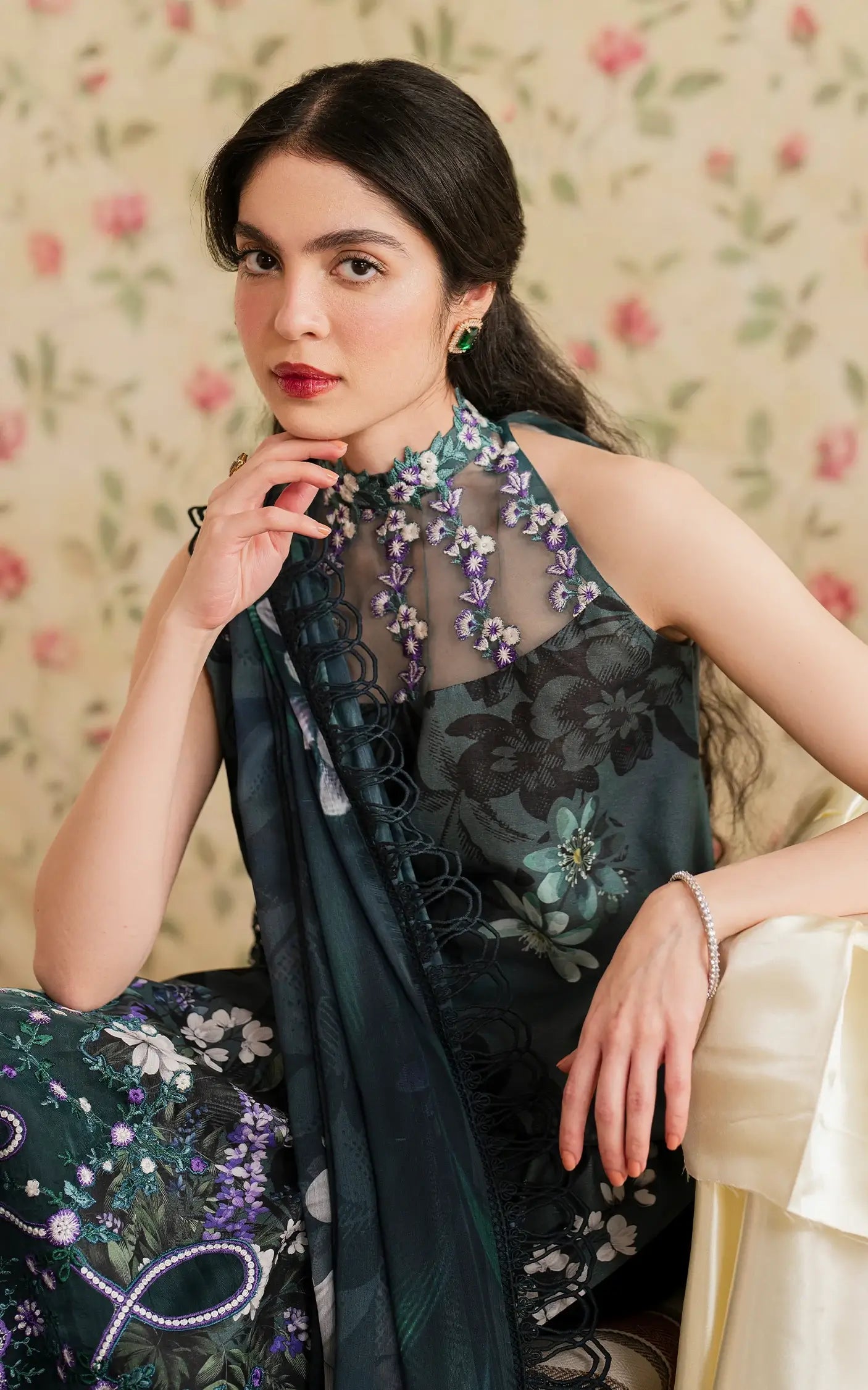 Asifa and Nabeel | Meraki Vintage 25 | Chandi Raatain (MVL25-12) - Riwayat-e-Khas