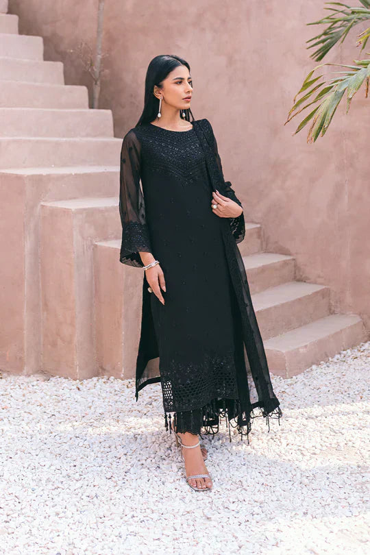 Azure | Embroidered Ensembles 3 Pcs | Charcoal Charm - Riwayat-e-Khas