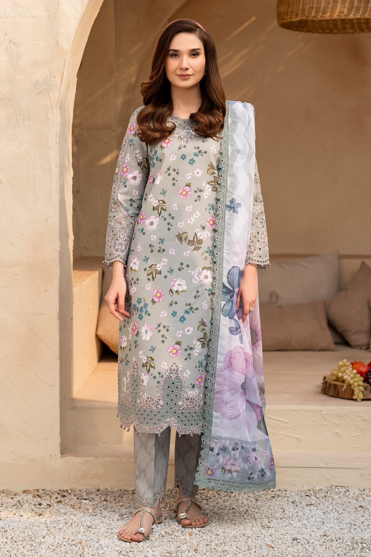Alizeh | Levana Lawn | Cinder - Riwayat-e-Khas