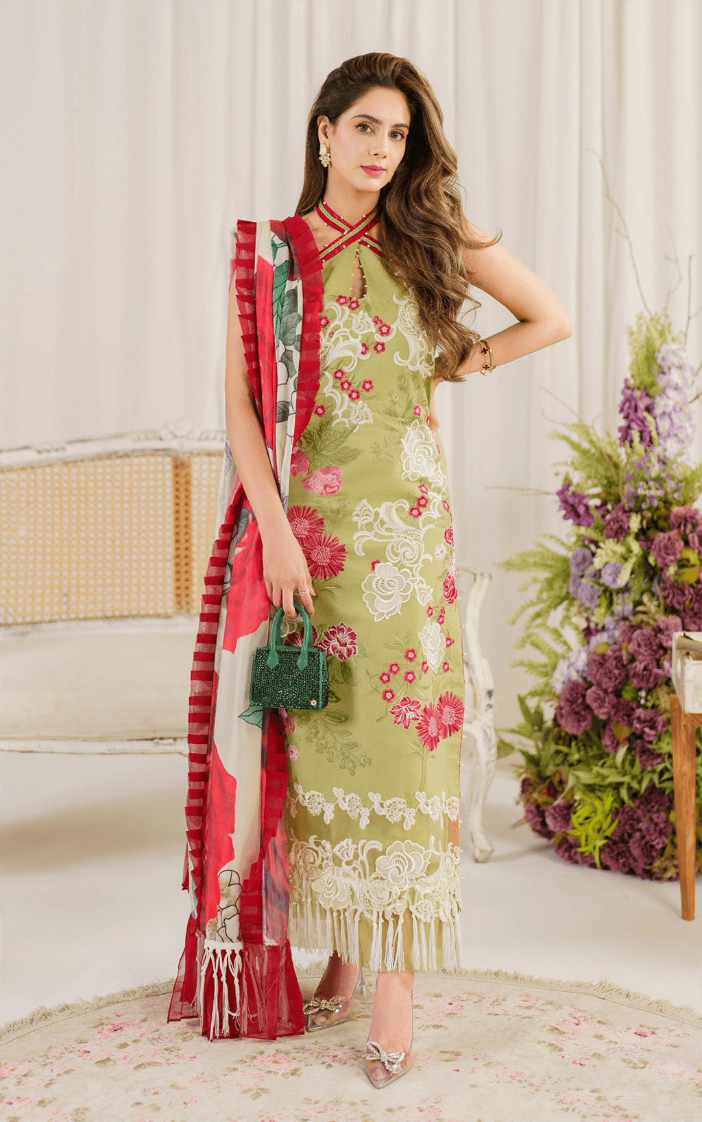 Asifa and Nabeel | Pretty in Pink Limited Edition | Cosmos (PP-7) - Riwayat-e-Khas