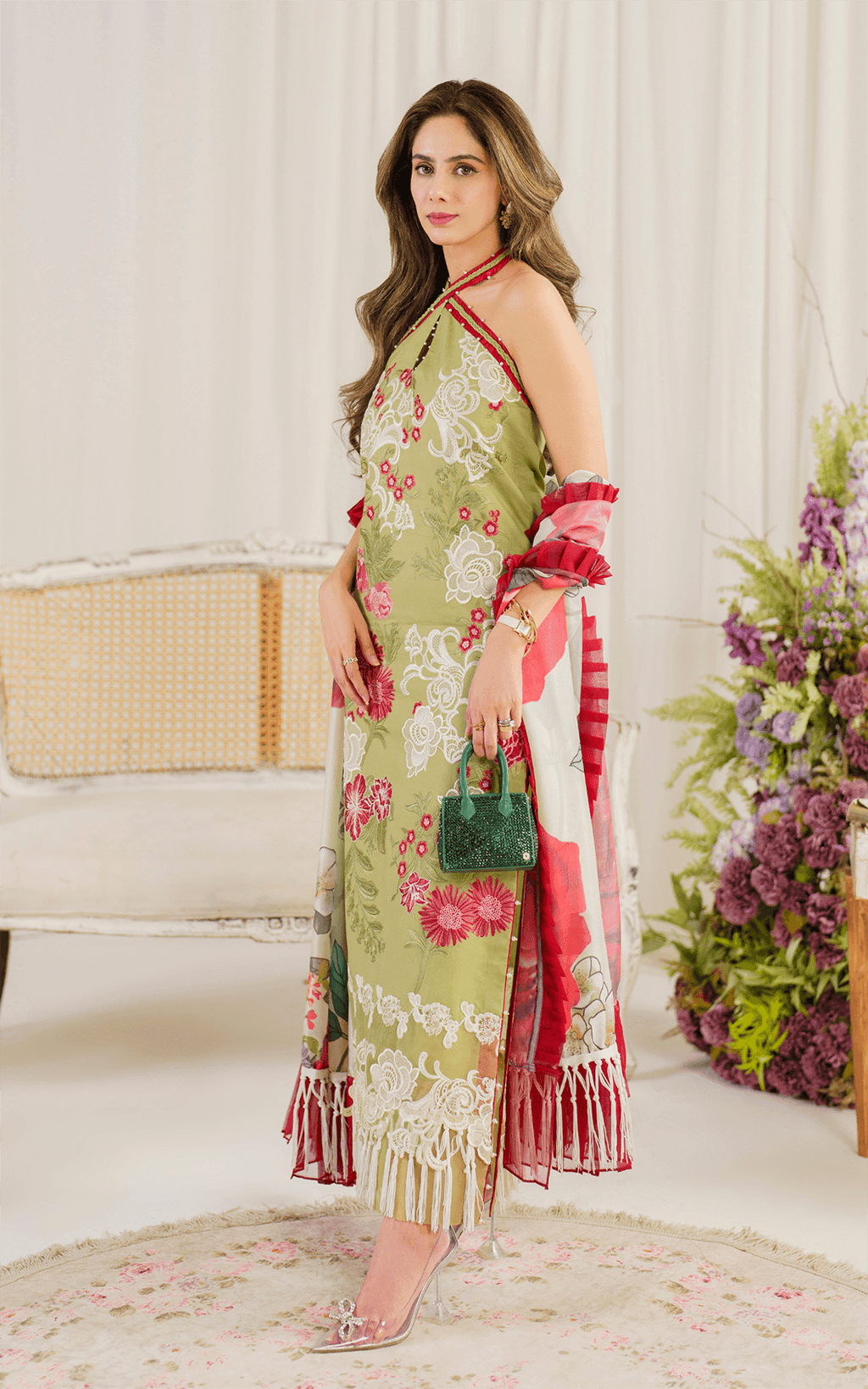 Asifa and Nabeel | Pretty in Pink Limited Edition | Cosmos (PP-7) - Riwayat-e-Khas