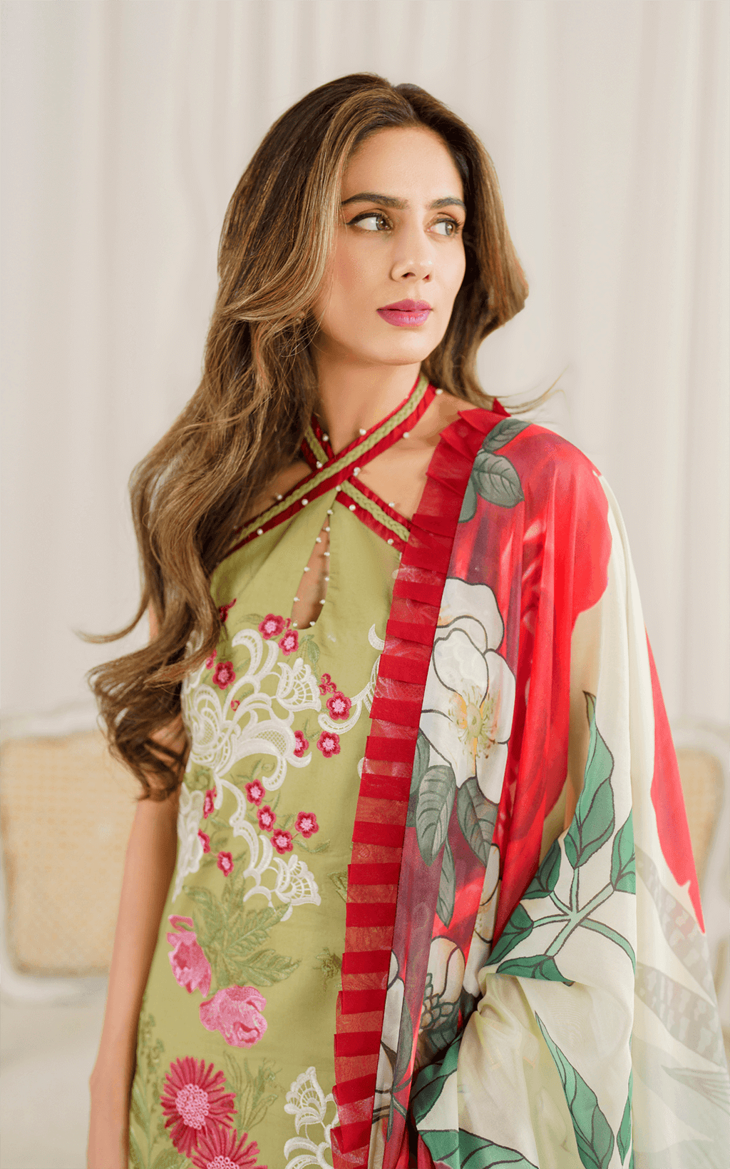 Asifa and Nabeel | Pretty in Pink Limited Edition | Cosmos (PP-7) - Riwayat-e-Khas