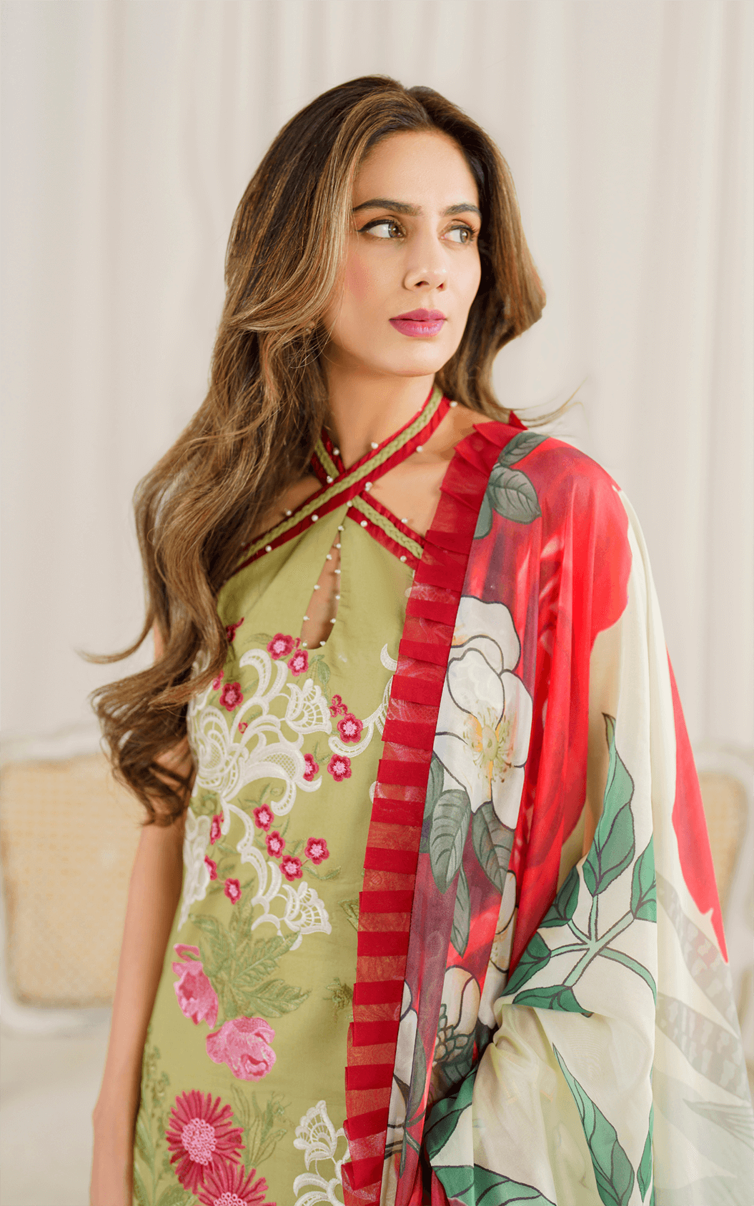 Asifa and Nabeel | Pretty in Pink Limited Edition | Cosmos (PP-7) - Riwayat-e-Khas