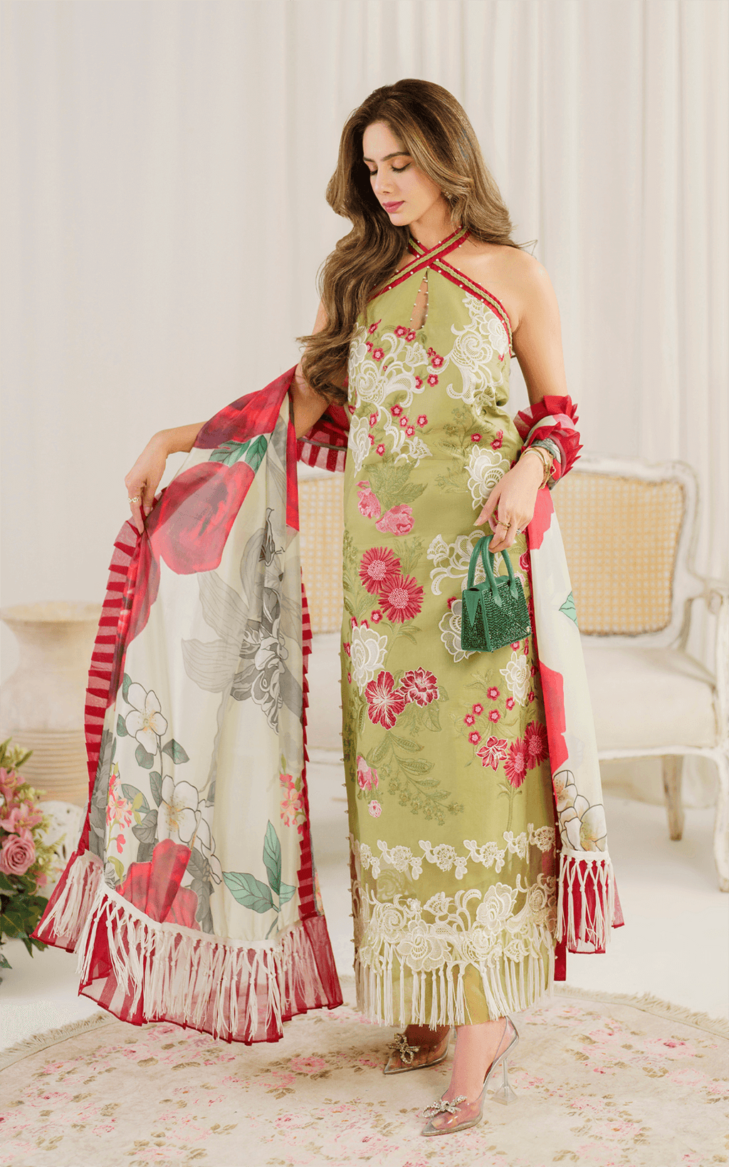 Asifa and Nabeel | Pretty in Pink Limited Edition | Cosmos (PP-7) - Riwayat-e-Khas