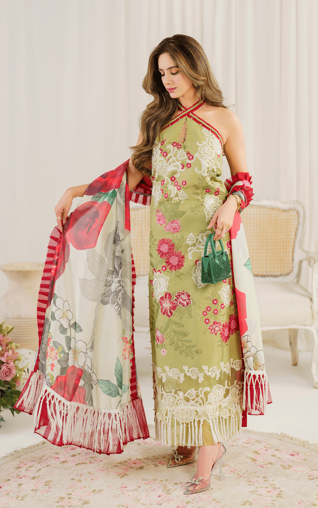 Asifa and Nabeel | Pretty in Pink Limited Edition | Cosmos (PP-7) - Riwayat-e-Khas