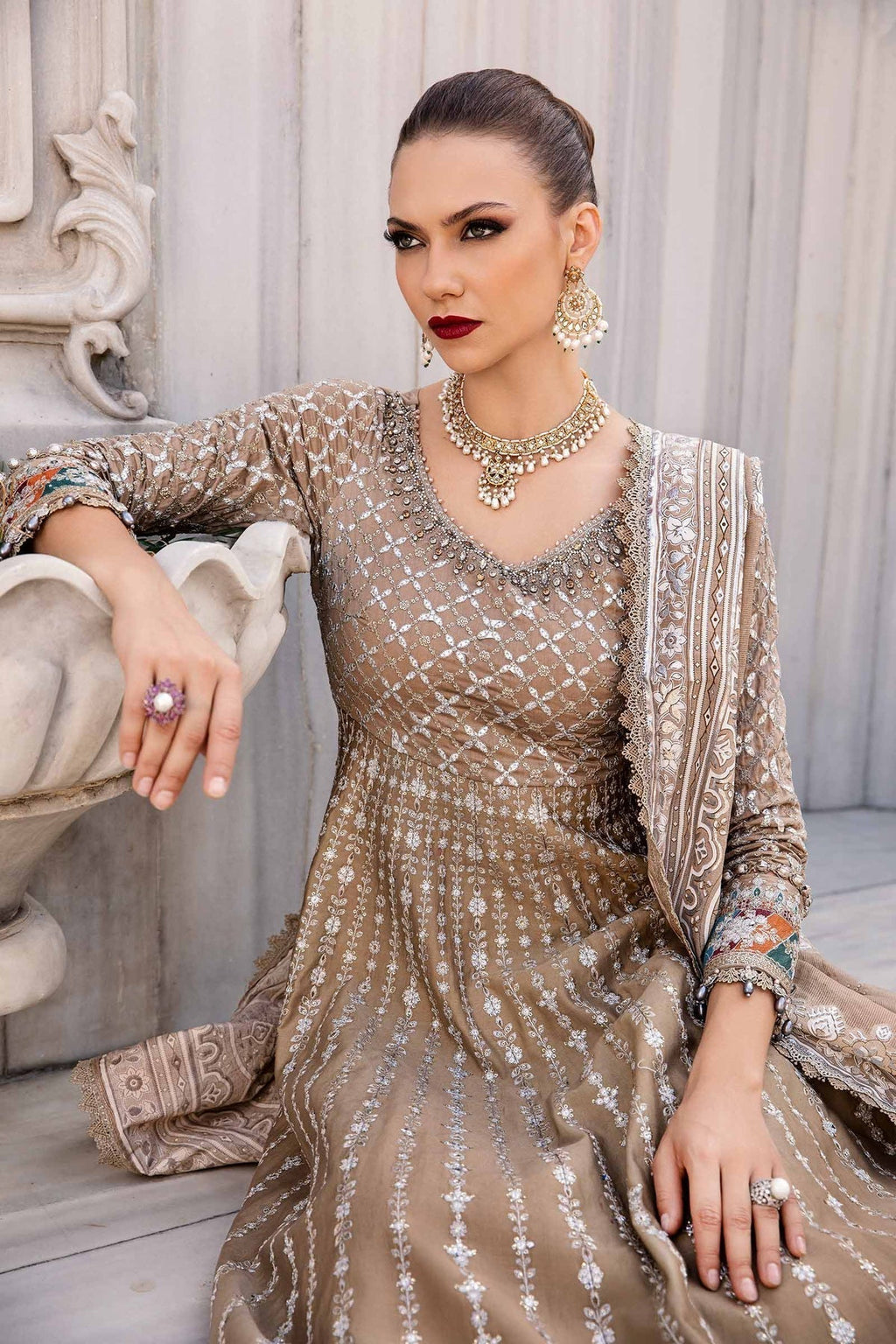 Maria B | Sateen Formals 24 | CST-810 - House Of Anaya