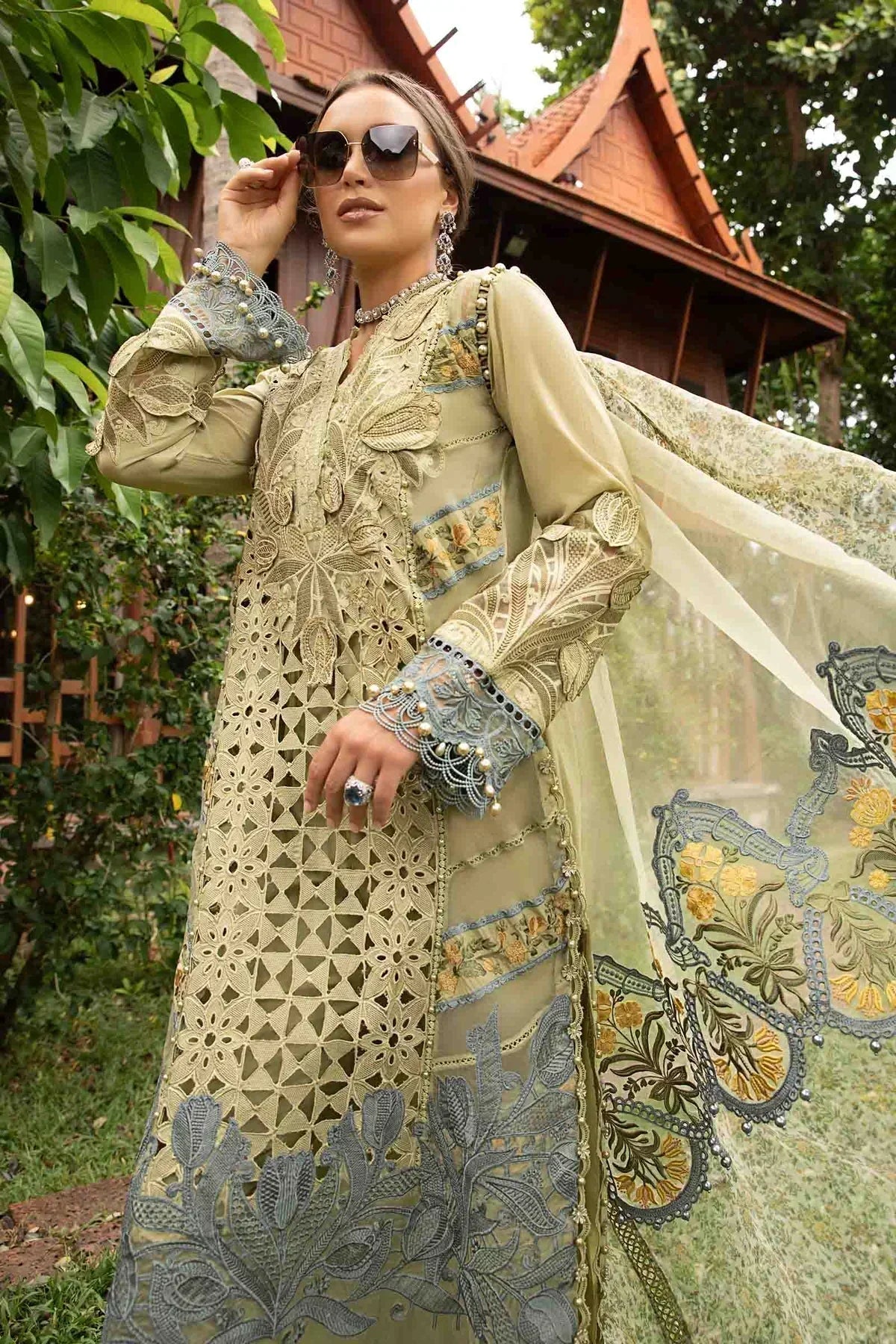 Maria B | Eid Lawn Collection | 10 - House Of Anaya
