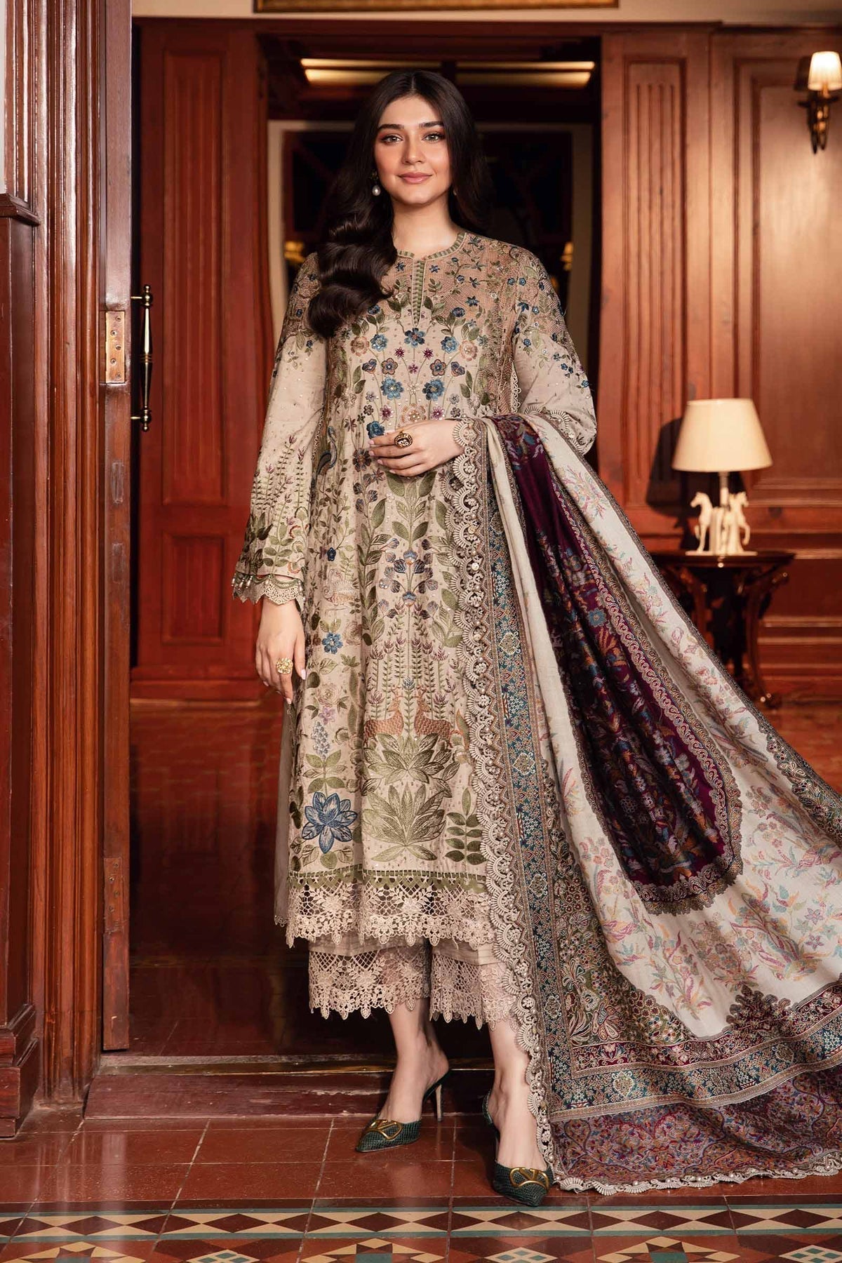 Maria B | Winter Luxe 24 | DL-1211 - House Of Anaya