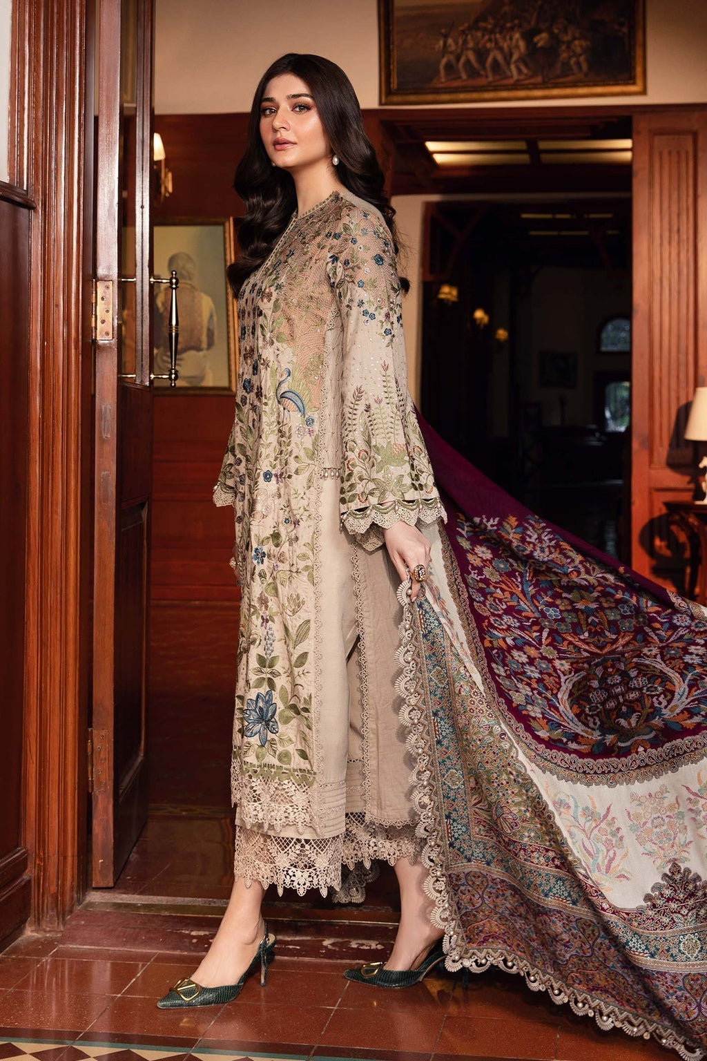 Maria B | Winter Luxe 24 | DL-1211 - House Of Anaya