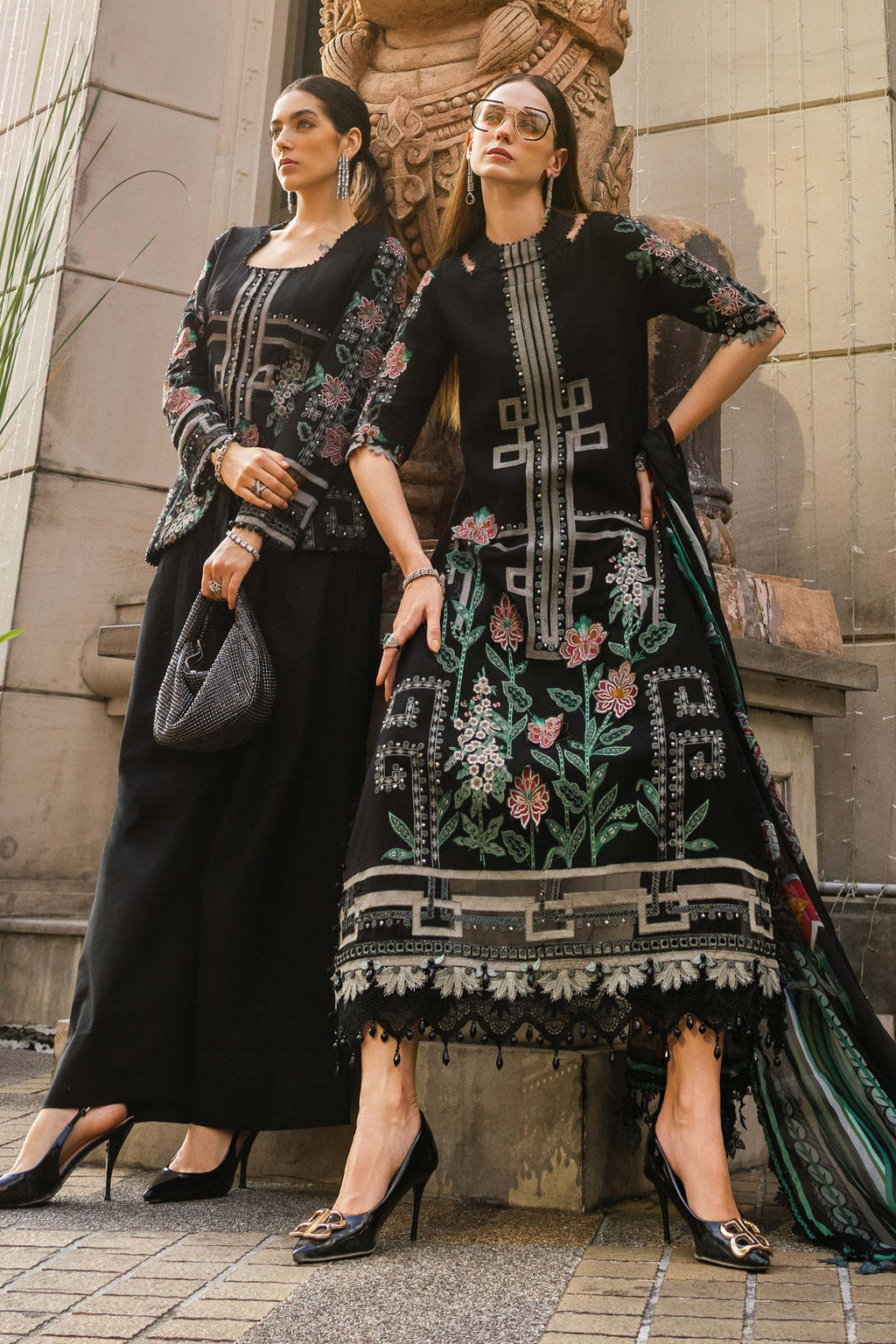 Maria B | Luxury Lawn 26 | 3 Piece Embroidered Jacquard Lawn Suit