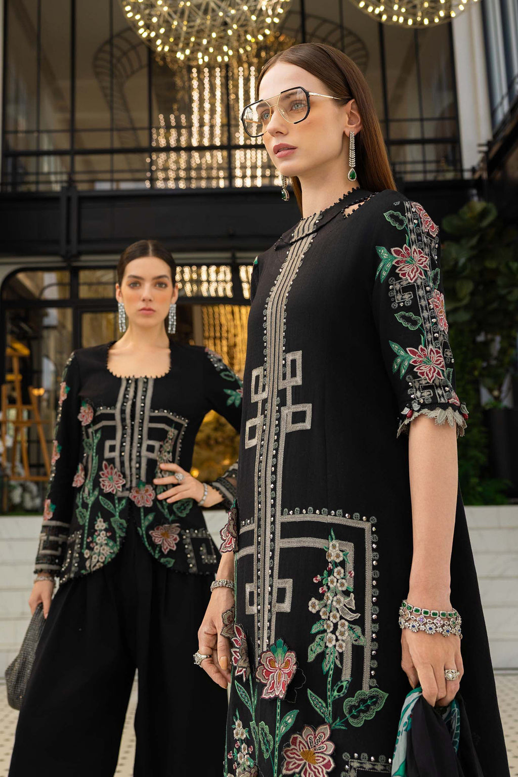 Maria B | Luxury Lawn 26 | 3 Piece Embroidered Jacquard Lawn Suit