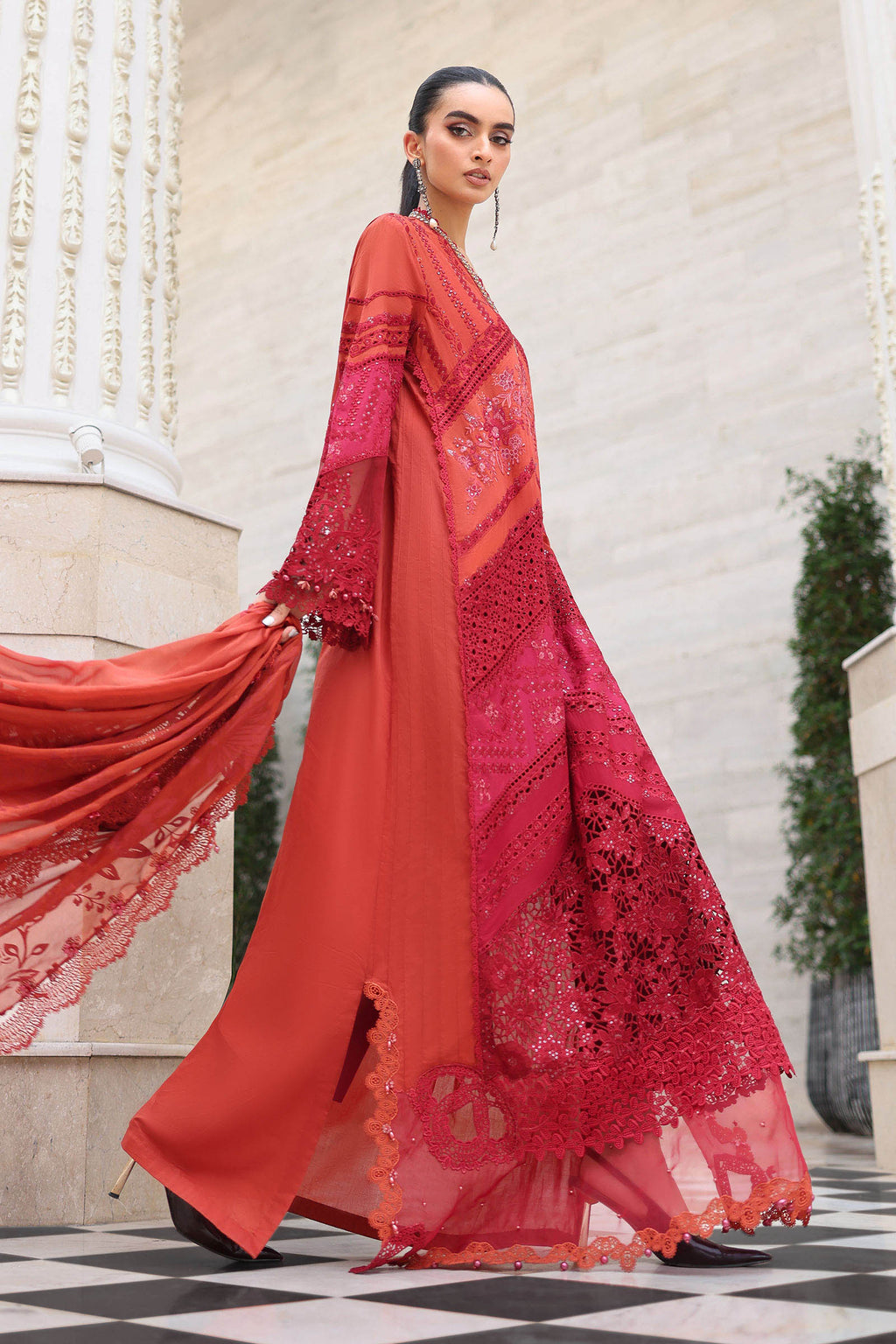 Maria B | Luxury Lawn 26 | 3 Piece Embroidered Lawn Suit