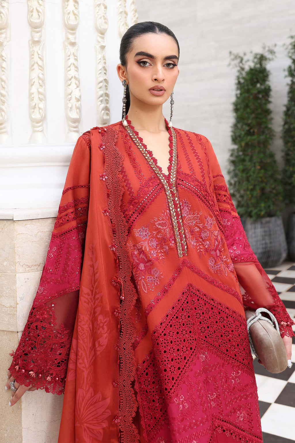 Maria B | Luxury Lawn 26 | 3 Piece Embroidered Lawn Suit
