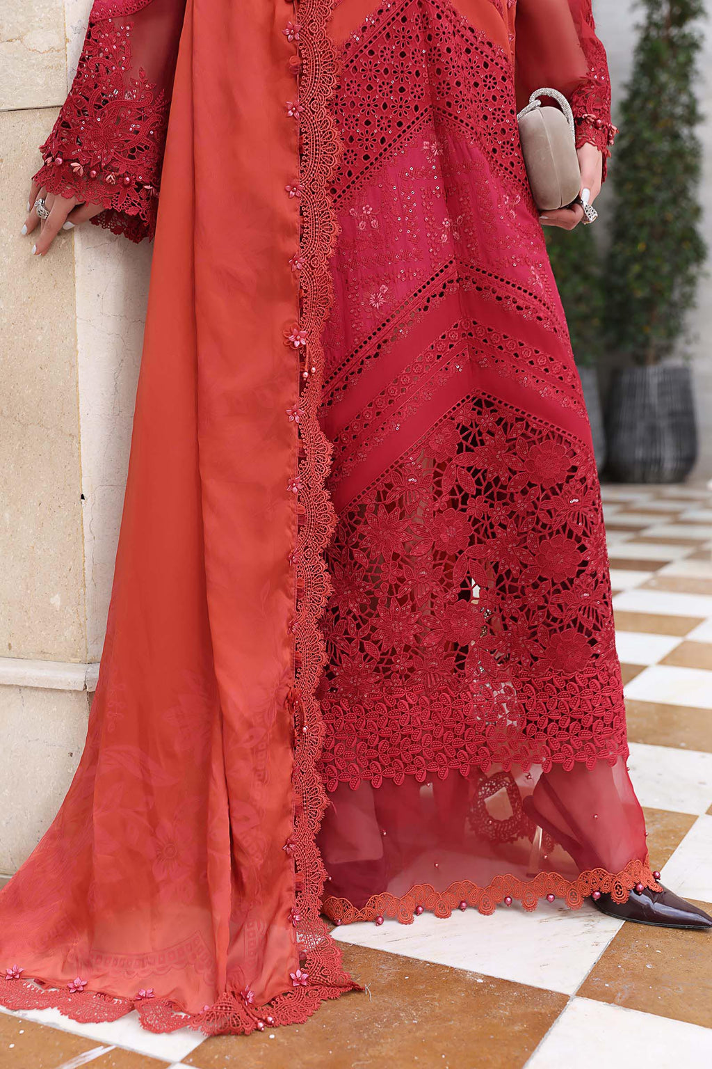 Maria B | Luxury Lawn 26 | 3 Piece Embroidered Lawn Suit