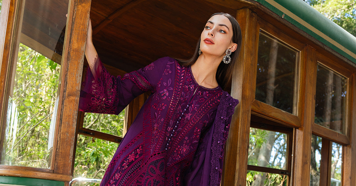 Maria B | Luxury Lawn 26 | 3 Piece Embroidered Lawn Suit