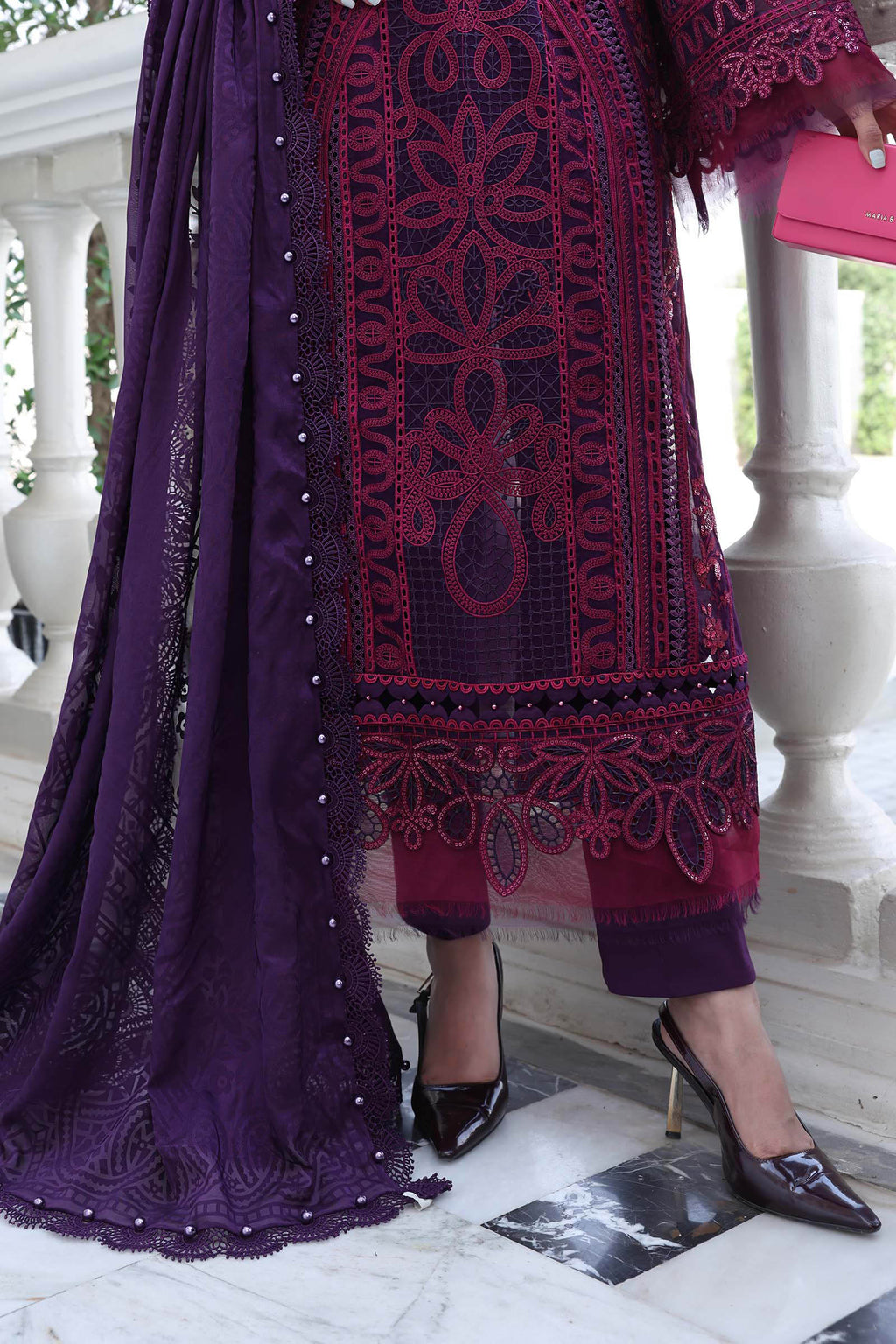 Maria B | Luxury Lawn 26 | 3 Piece Embroidered Lawn Suit