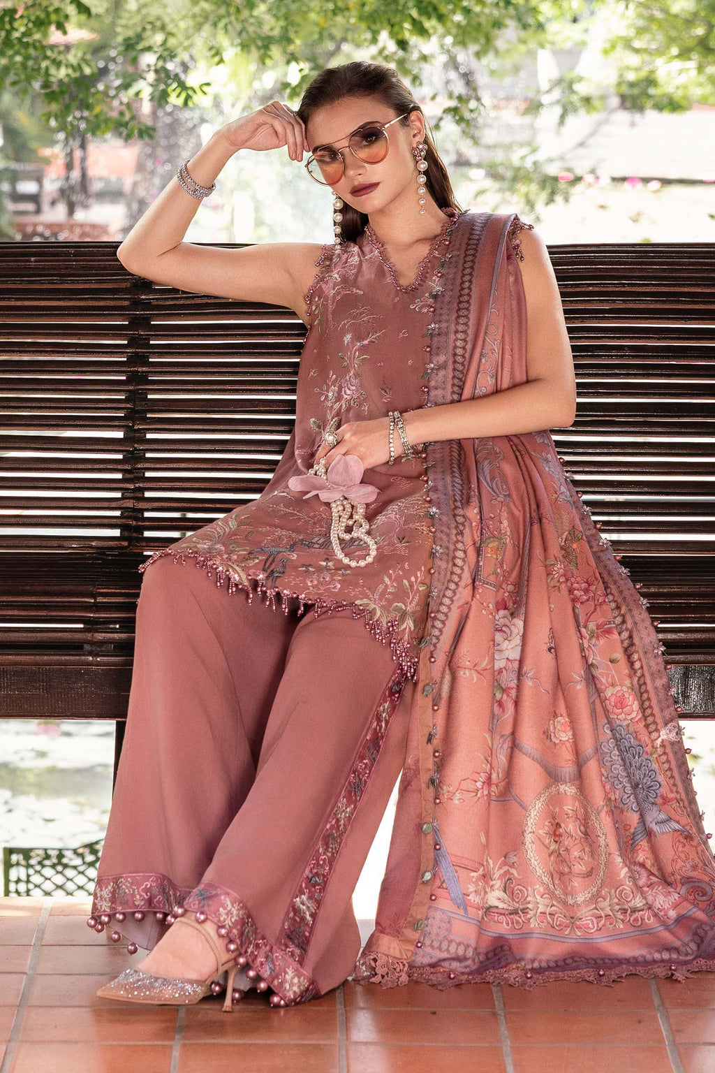 Maria B | M Prints Winter 25 | MPT-2801-A