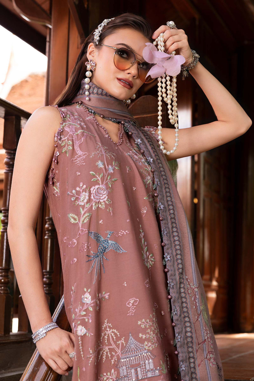 Maria B | M Prints Winter 25 | MPT-2801-A