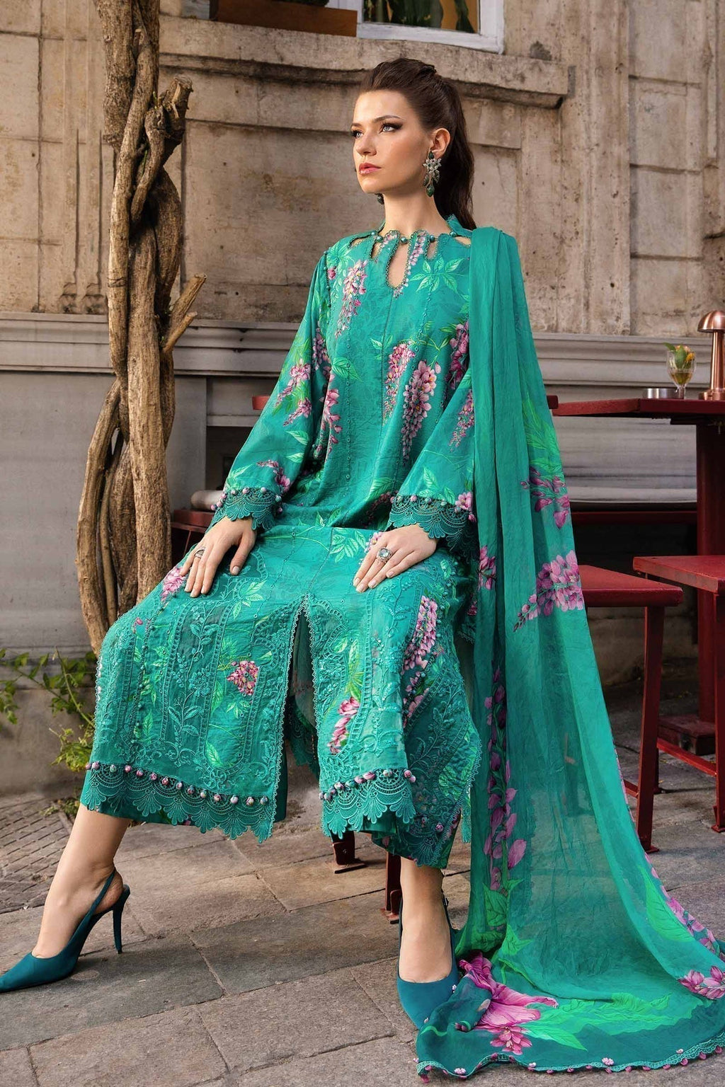 Maria B | M Prints Fall Edit 24 | MPT-2301-A - House Of Anaya