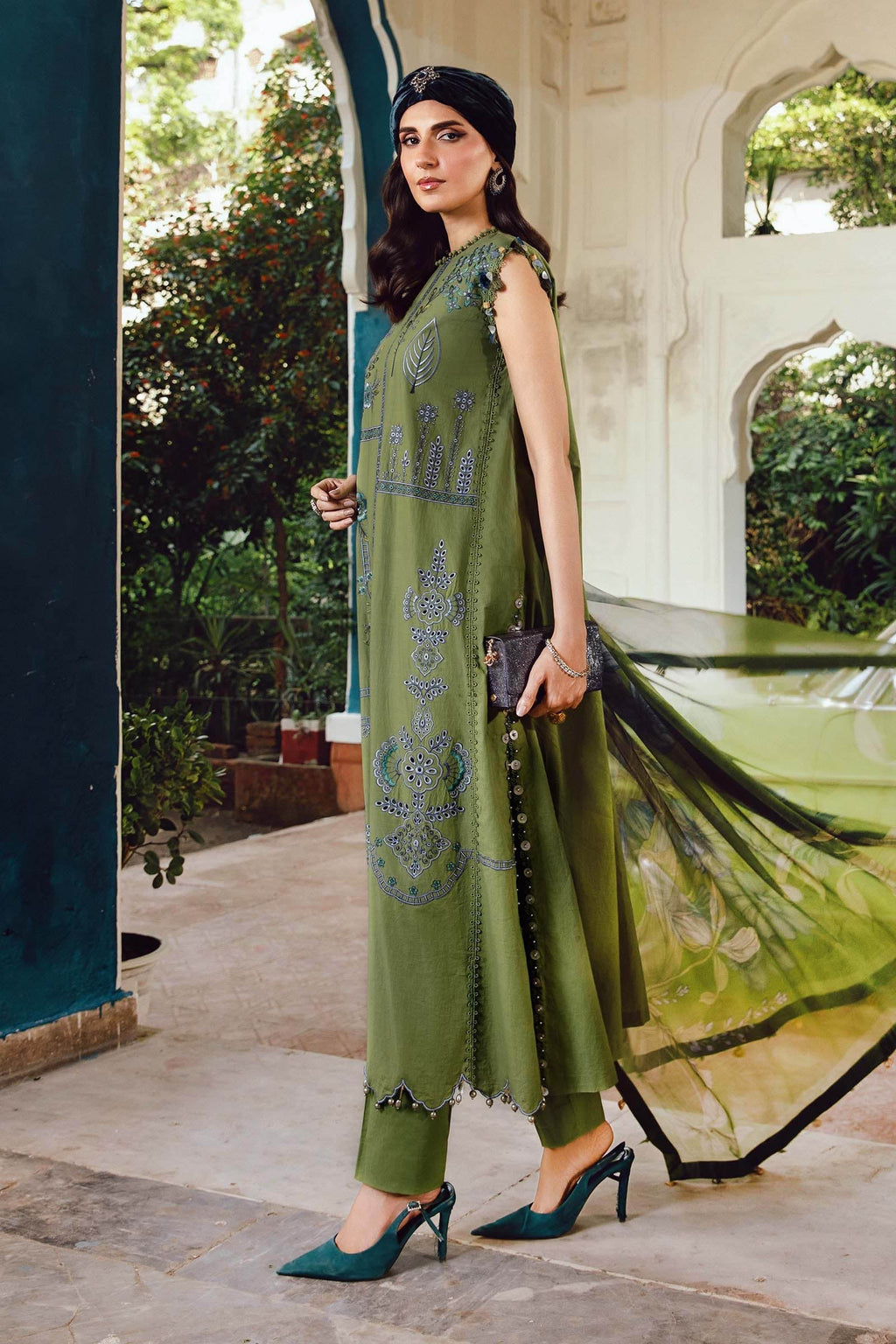 Maria B | M Prints Winter 25 |  MPT-2701-A