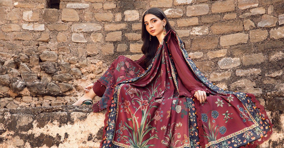 Maria B | M Prints Winter 24 | MPT-2401-B - House Of Anaya