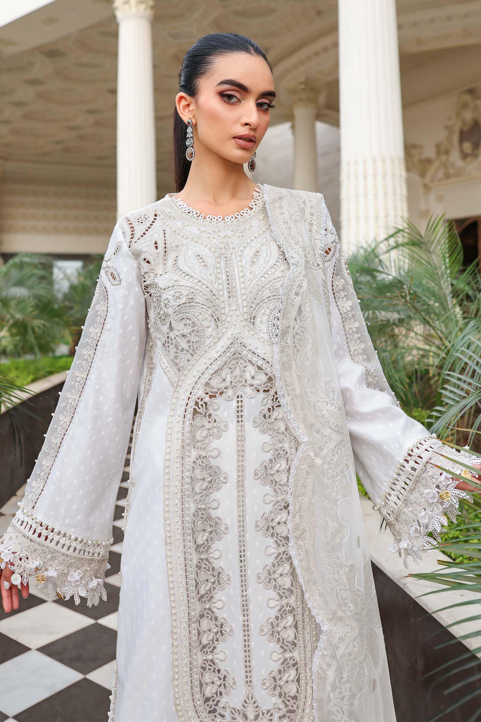 Maria B | Luxury Lawn 26 | 3 Piece Embroidered Jacquard Lawn Suit
