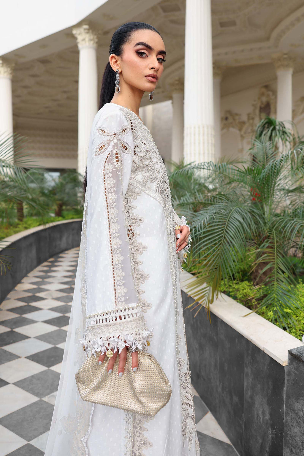 Maria B | Luxury Lawn 26 | 3 Piece Embroidered Jacquard Lawn Suit