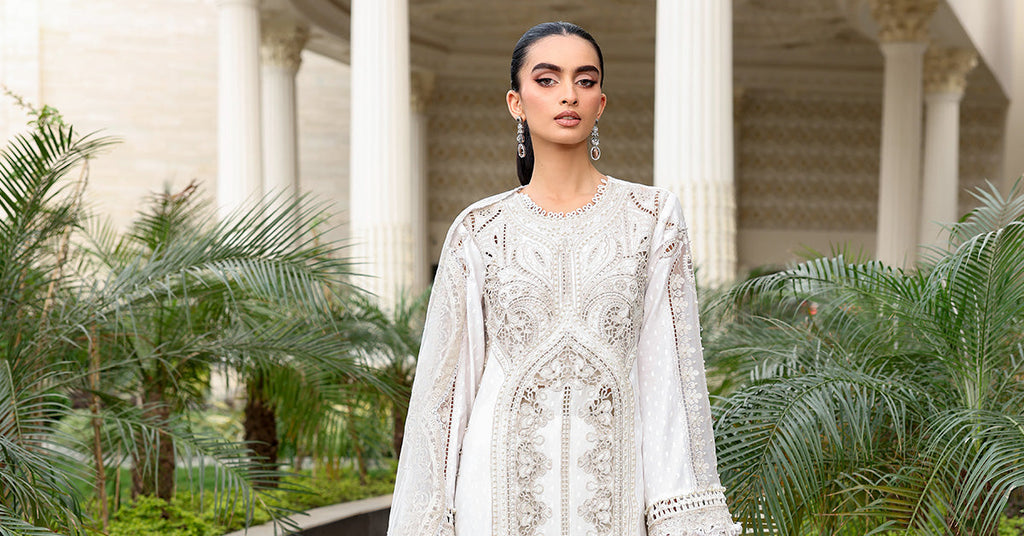 Maria B | Luxury Lawn 26 | 3 Piece Embroidered Jacquard Lawn Suit